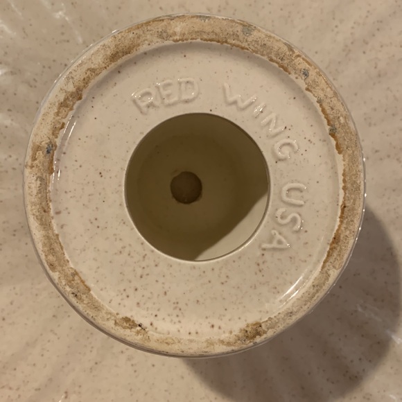 Red Wing USA cake stand Vintage - Picture 3 of 4